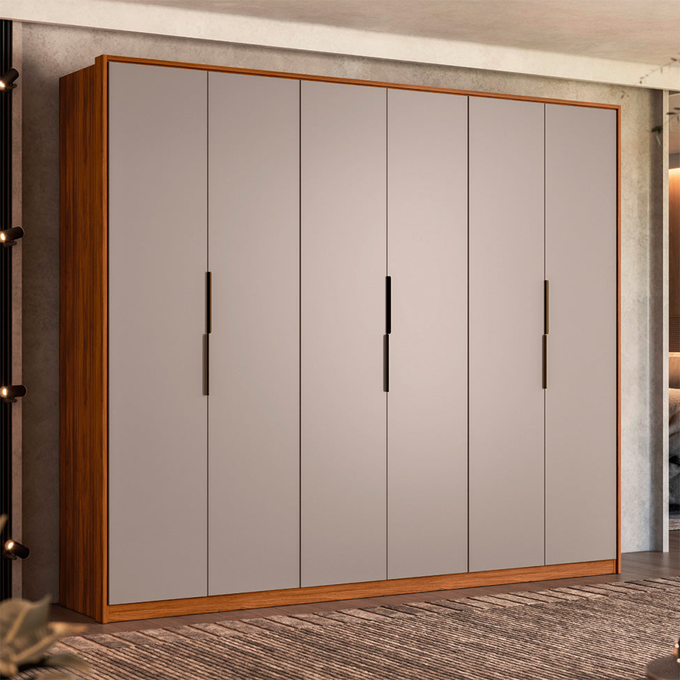 ATRICE WARDROBE 6 DOORS – Qortuba furniture قرطبة للأثاث