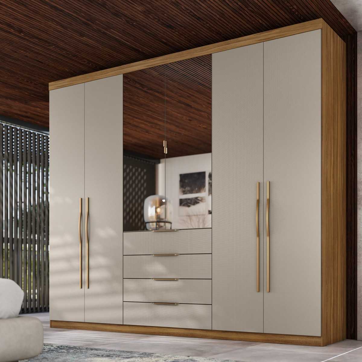 GIARDINO WARDROBE 6D – Qortuba furniture قرطبة للأثاث