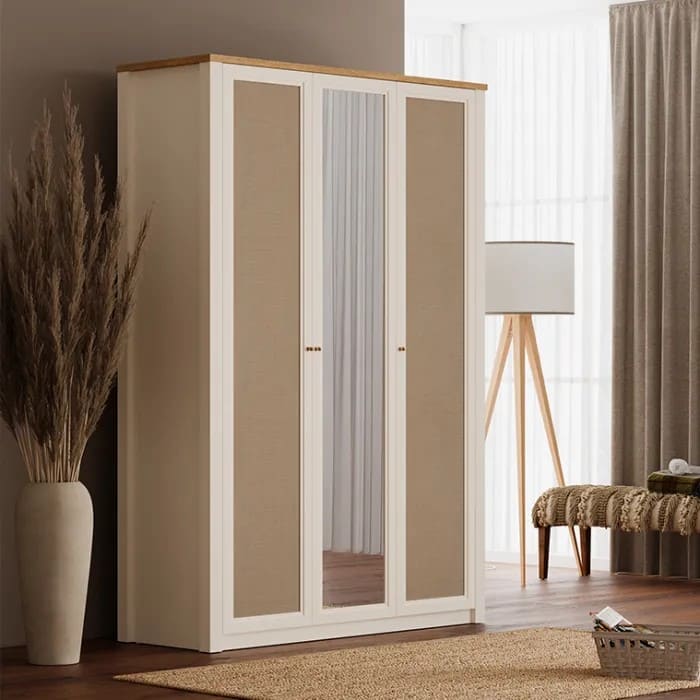 CORSO 3 DOORS WARDROBE – Qortuba furniture قرطبة للأثاث