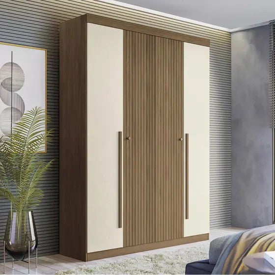 BURITI 4 DOOR WARDROBE – Qortuba furniture قرطبة للأثاث