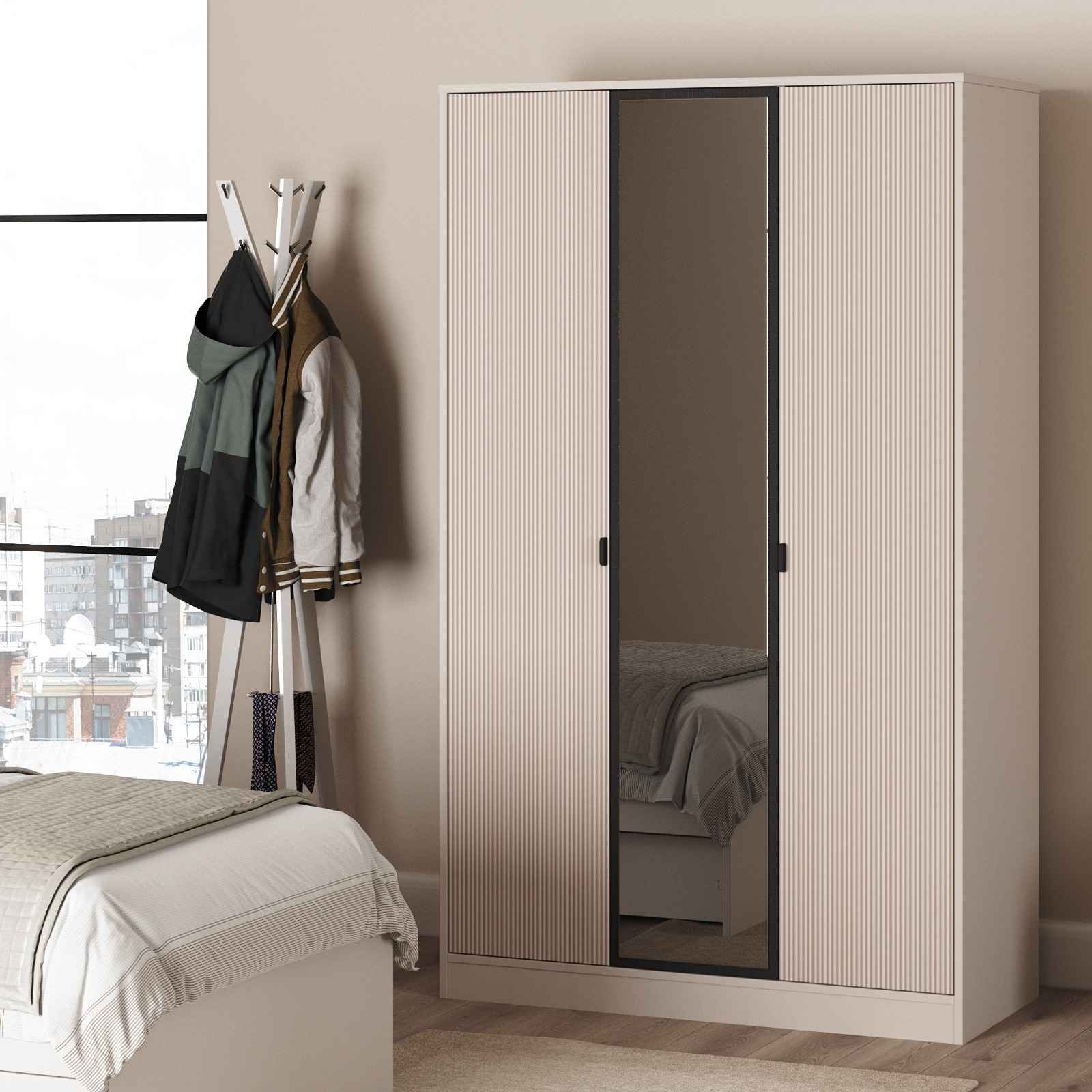 ZEN 3 DOORS WARDROBE – Qortuba furniture قرطبة للأثاث