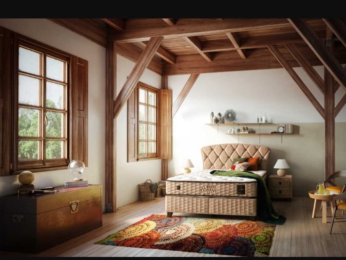 FRESH QUEEN BED 160 CM WITH STORAGE – Qortuba furniture قرطبة للأثاث