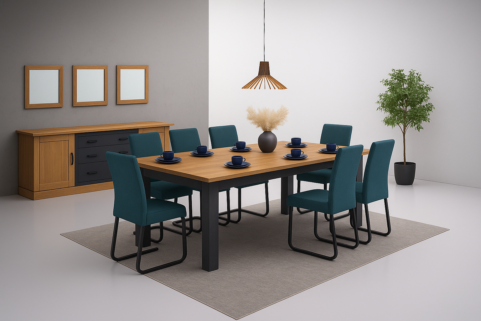 ELON DINING TABLE – Qortuba furniture قرطبة للأثاث