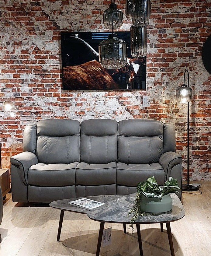 DOVER RECLINER SOFA 3 SEATER – Qortuba furniture قرطبة للأثاث