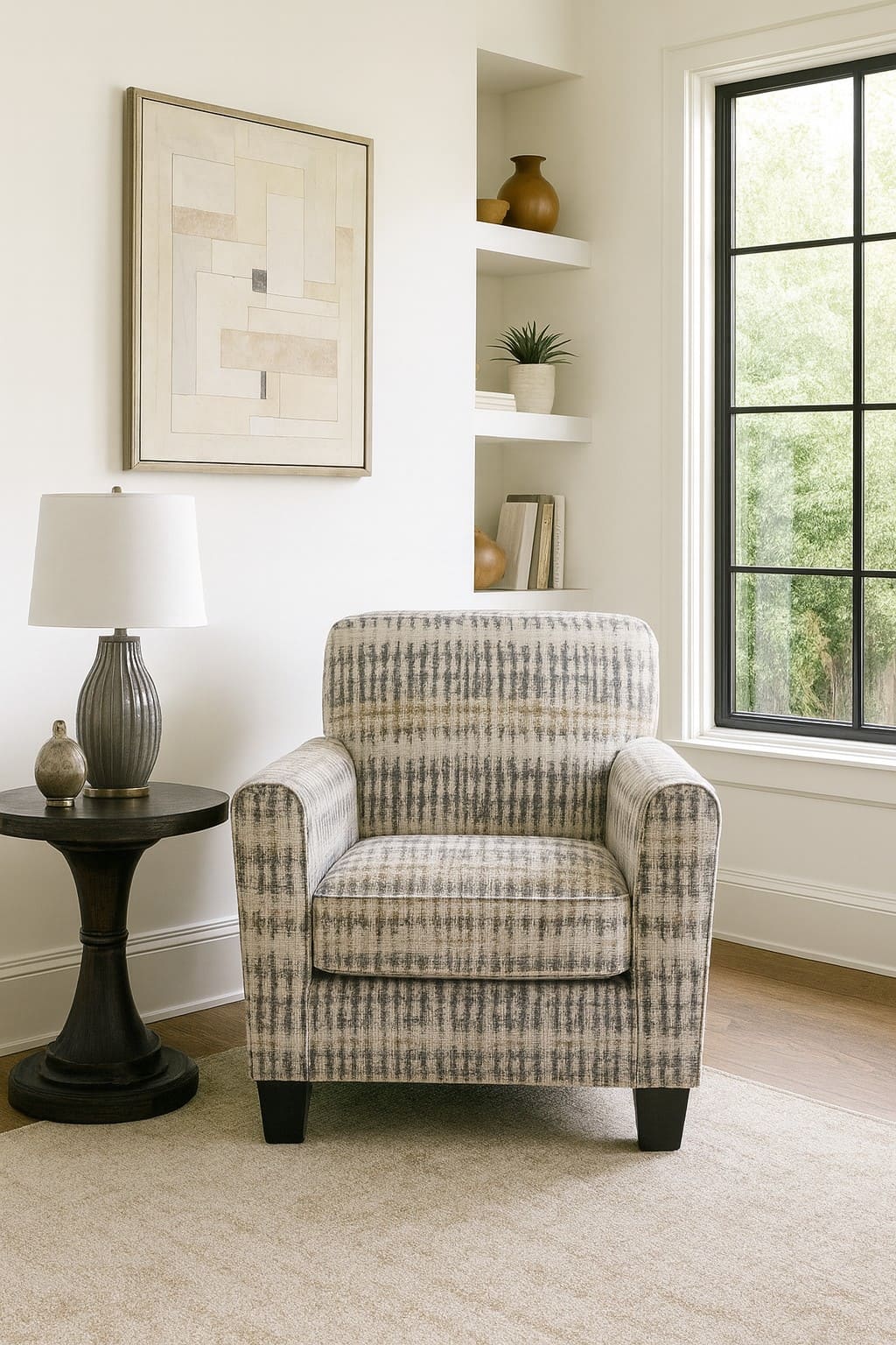 ALPHABA ACCENT CHAIR – Qortuba furniture قرطبة للأثاث