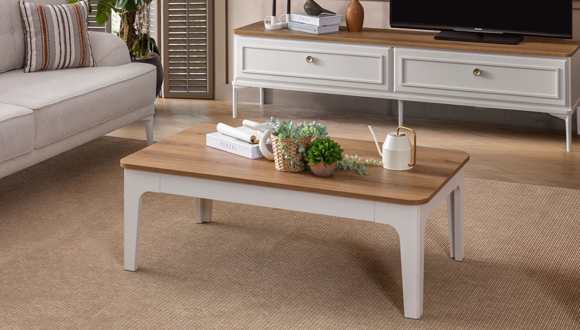 M COUNTRY COFFEE TABLE – Qortuba furniture قرطبة للأثاث