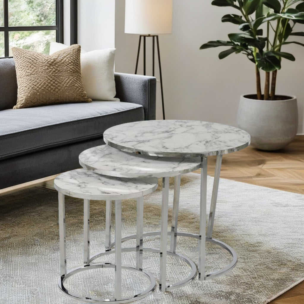 CONRAN 3 NESTING TABLE – Qortuba furniture قرطبة للأثاث