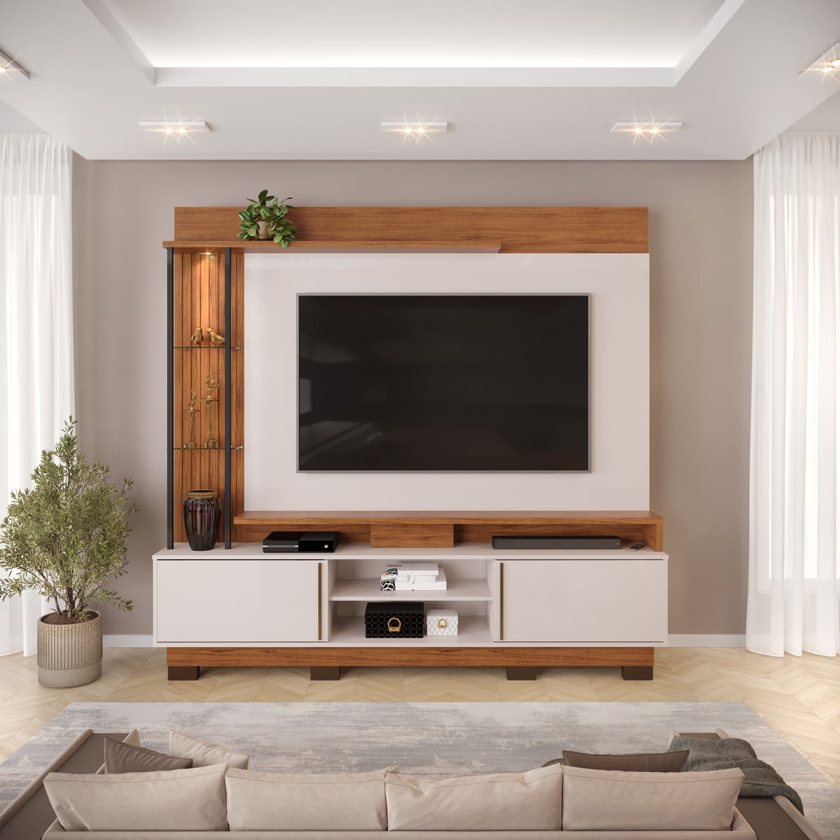 وحدة تلفزيون مارتينو للترفيه – Qortuba furniture قرطبة للأثاث