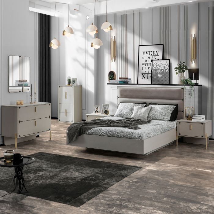 DELIGHT KING BEDROOM WITHOUT WARDROBE