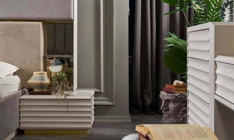 VERONA KING BEDROOM SET WITHOUT WARDROBE