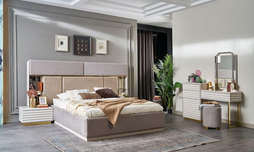 VERONA KING BEDROOM SET WITHOUT WARDROBE