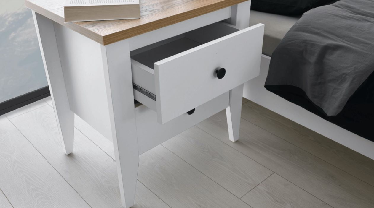 POLKA QUEEN BEDROOM SET WT WARDROBE