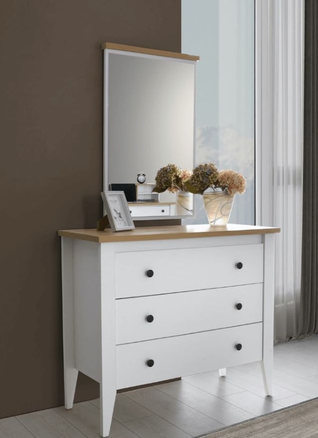 POLKA QUEEN BEDROOM SET WT WARDROBE