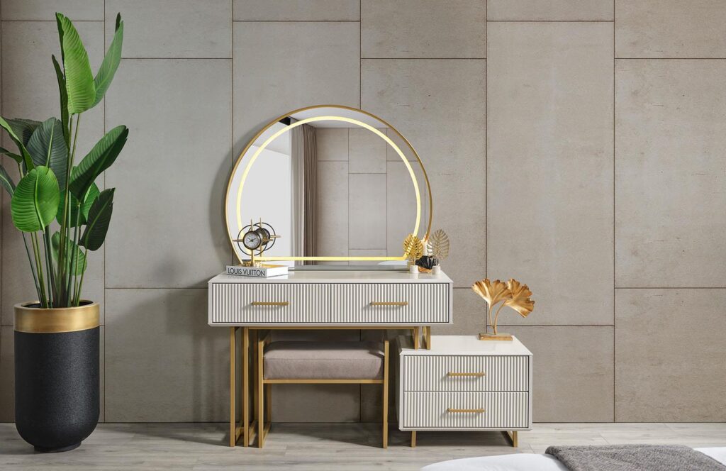 GOLD LINE KING BEDROOM WITHOUT WARDROBE