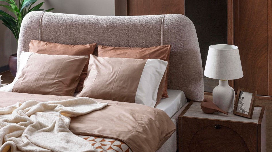 MALAGA KING BEDROOM SET 180 CM WITHOUT WARDROBE