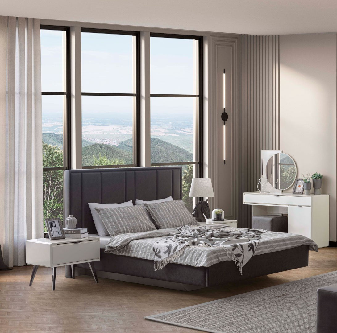 SIRIUS KING BEDROOM SET 180 CM WITHOUT WARDROBE