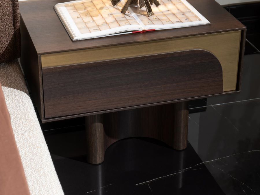 LEMANS KING BEDROOM SET WITHOUT WARDROBE