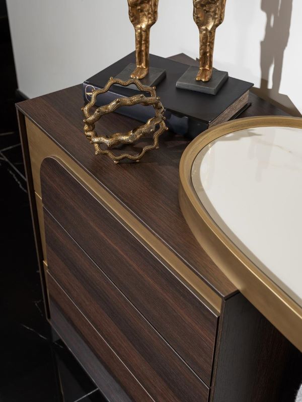 LEMANS KING BEDROOM SET WITHOUT WARDROBE