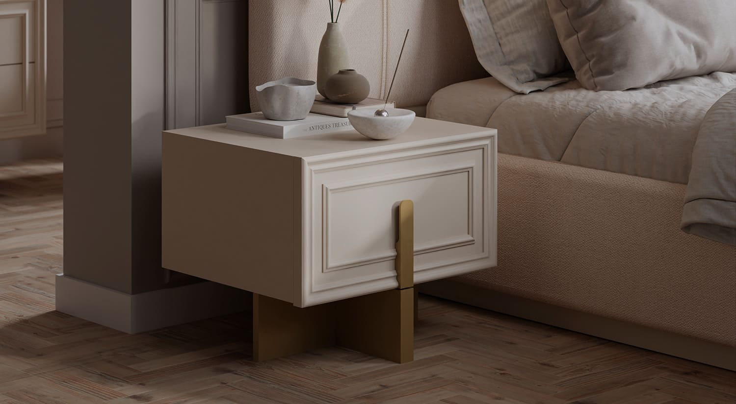 ASIA KING BEDROOM WITHOUT WARDROBE