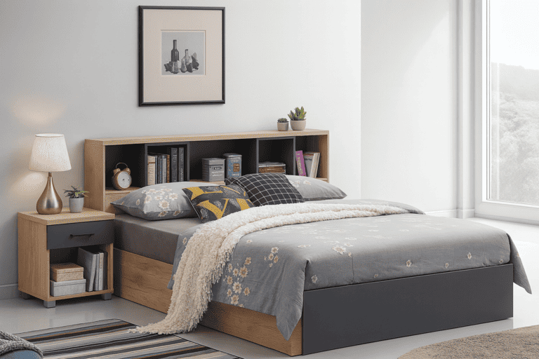 APRIL QUEEN BED 160 CM