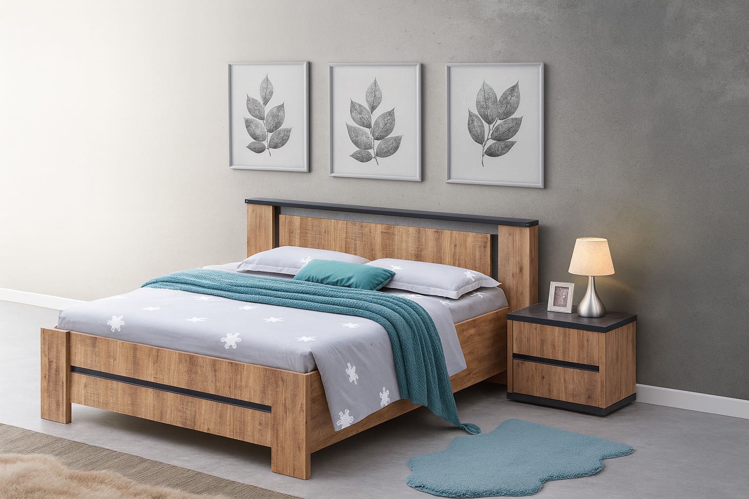 QUEEN ELSA QUEEN BED 160 CM