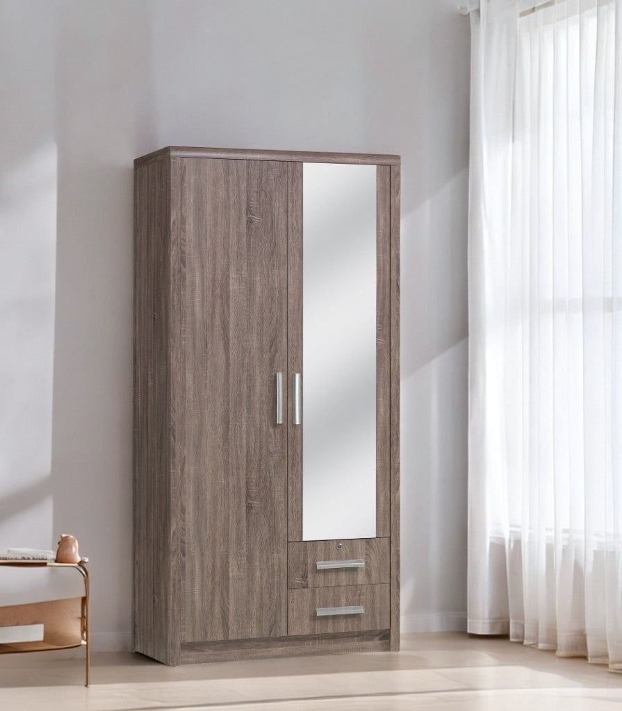 FOURTEEN 2 DOORS WARDROBE WITH 1414-1M