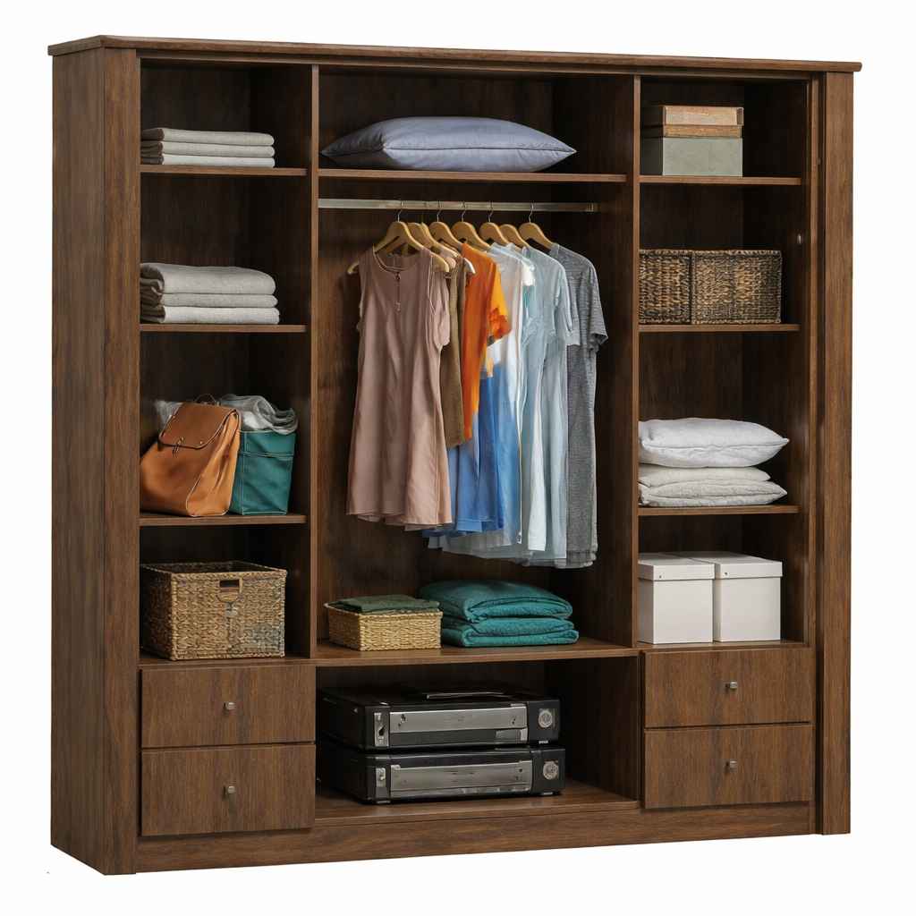 TWENTIETH 4 DR WARDROBE