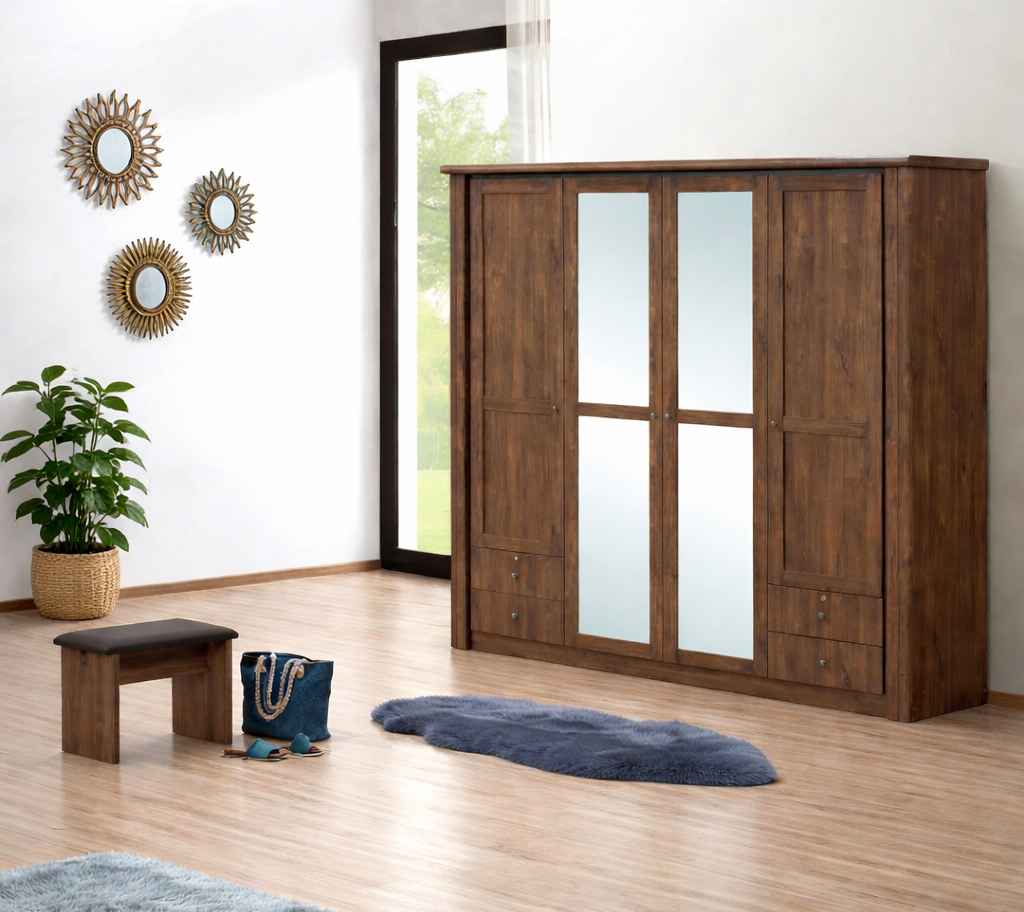 TWENTIETH 4 DR WARDROBE