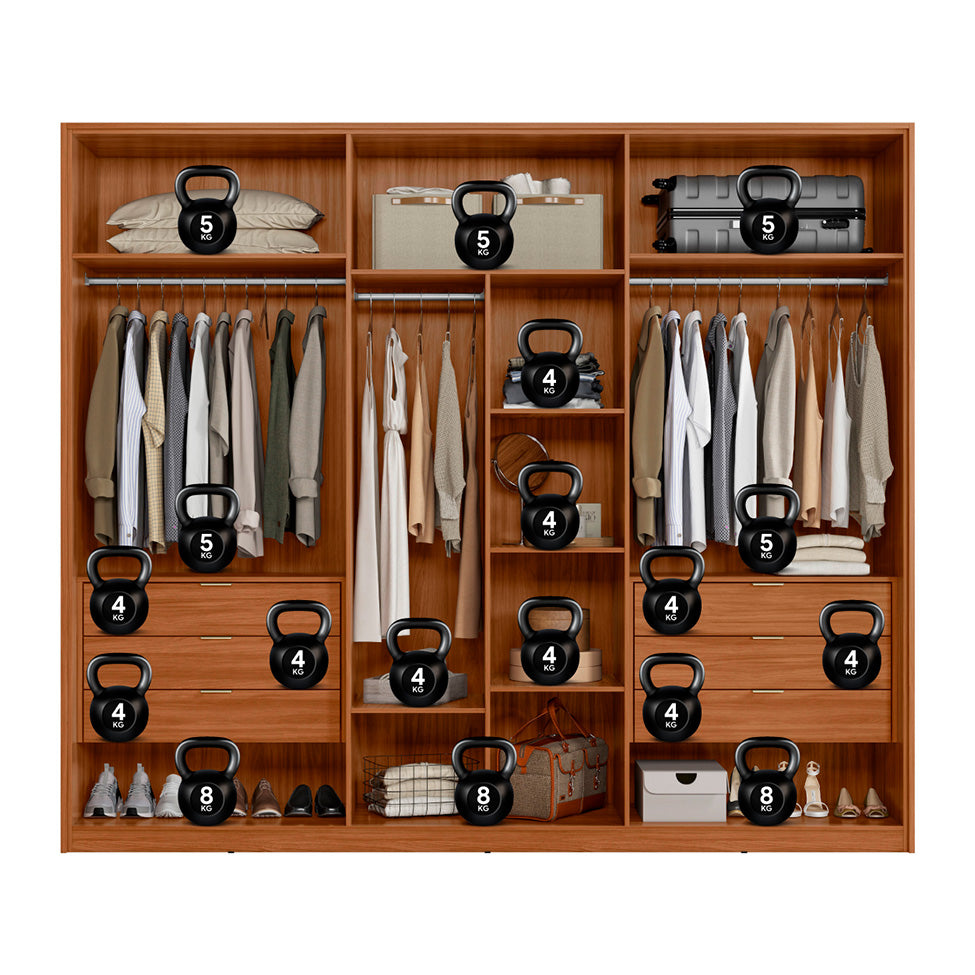 ATRICE WARDROBE 6 DOORS