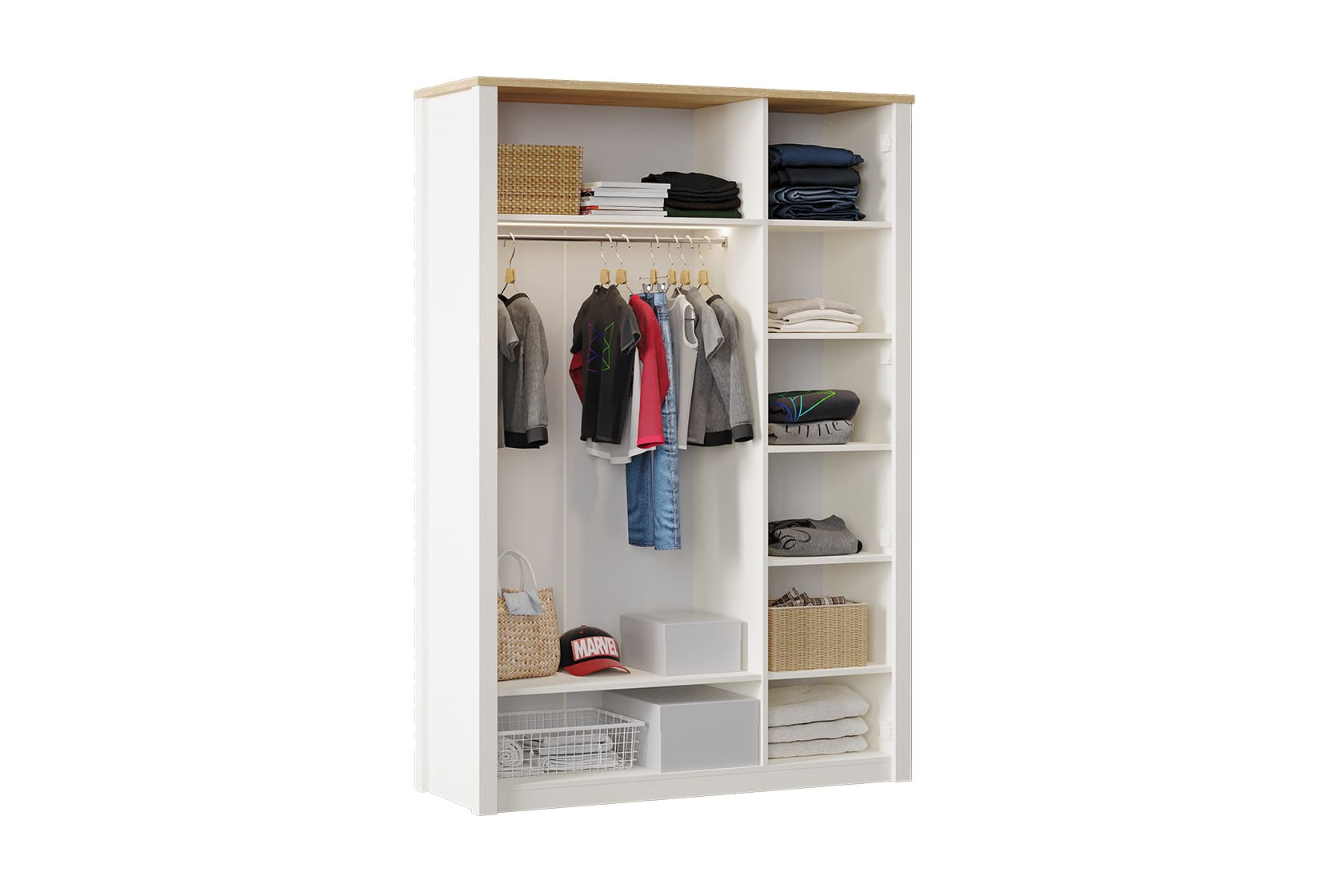 CORSO 3 DOORS WARDROBE