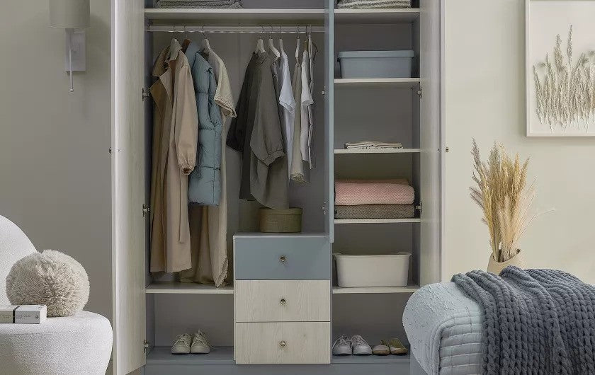 LAILA 3 DOORS WARDROBE