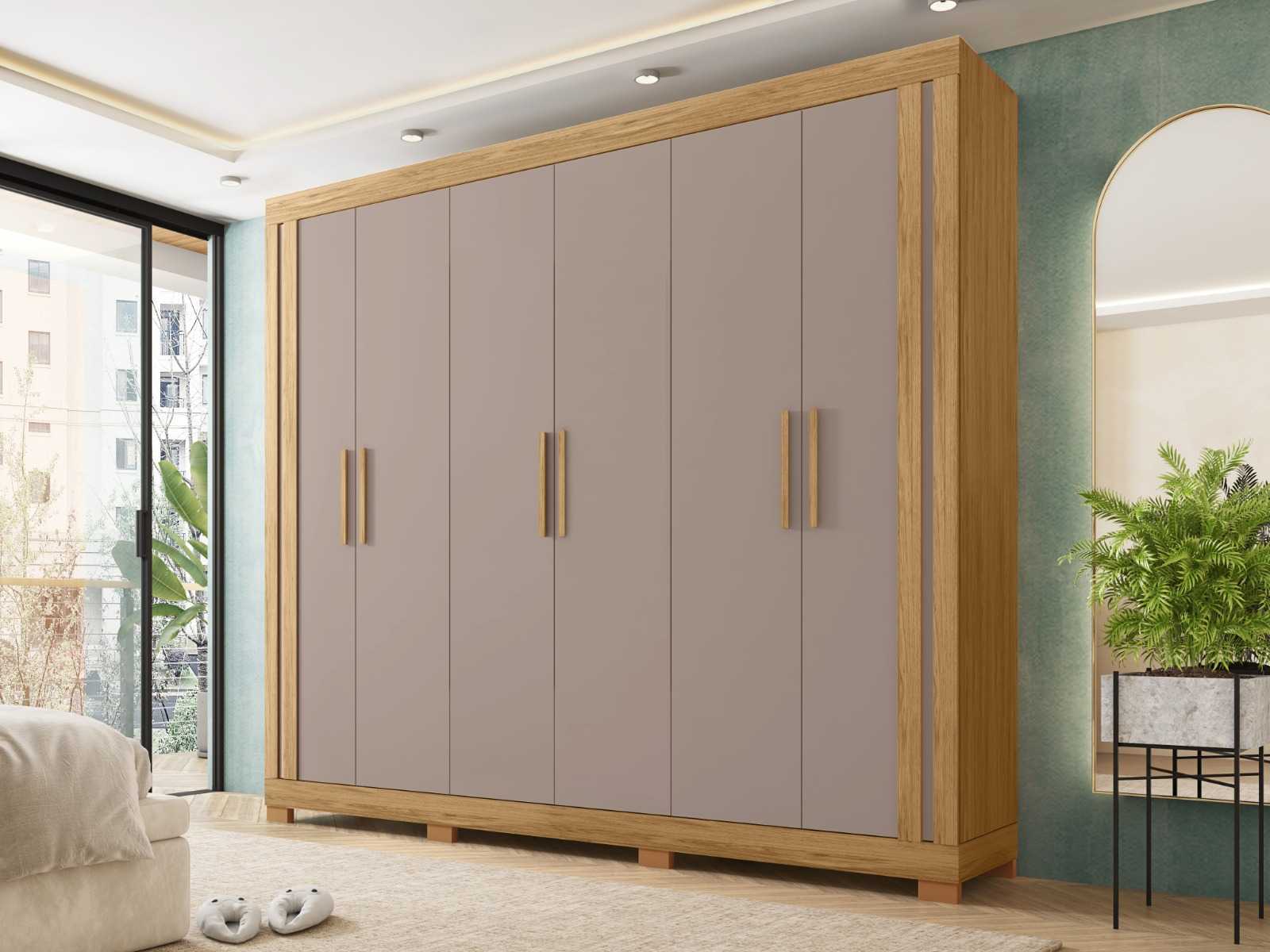 EDEN 6 DOOR WARDROBE