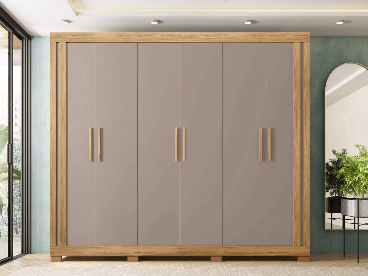 EDEN 6 DOOR WARDROBE – Qortuba furniture قرطبة للأثاث