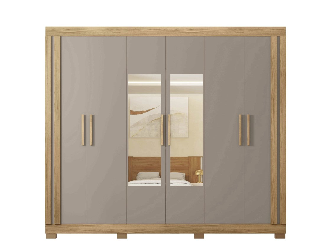 EDEN 6 DOOR WARDROBE