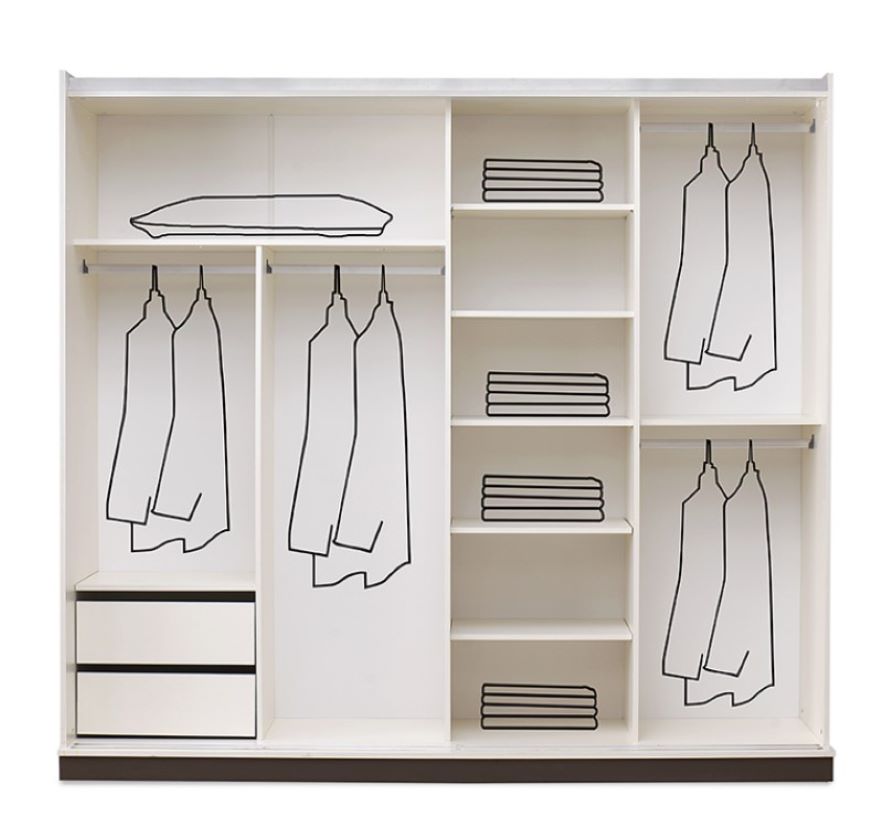 SOLID SLIDING WARDROBE