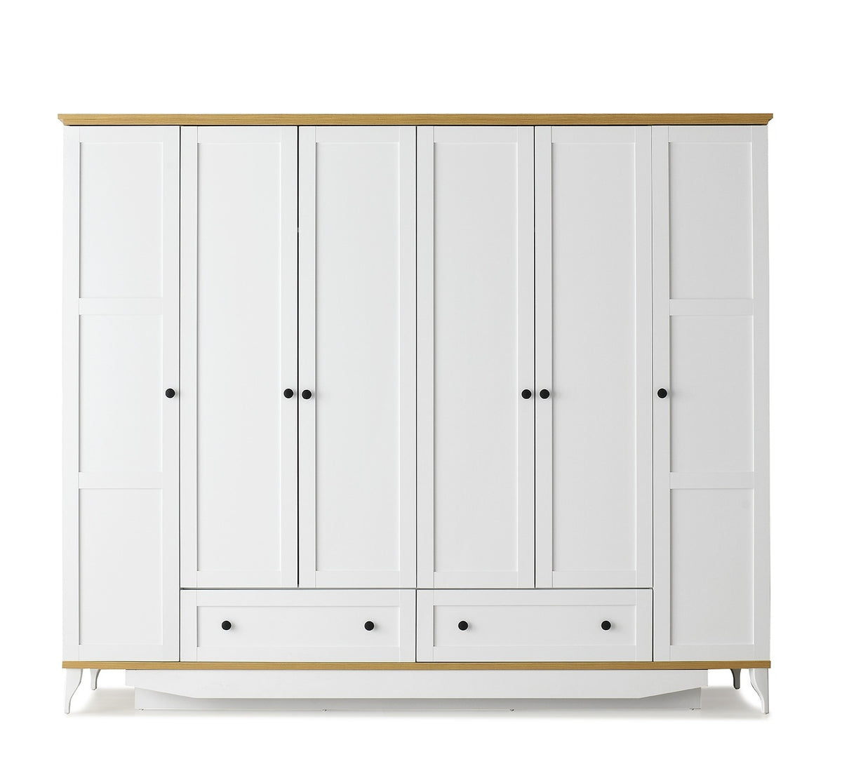 POLKA 6 DOOR WARDROBE – Qortuba furniture قرطبة للأثاث