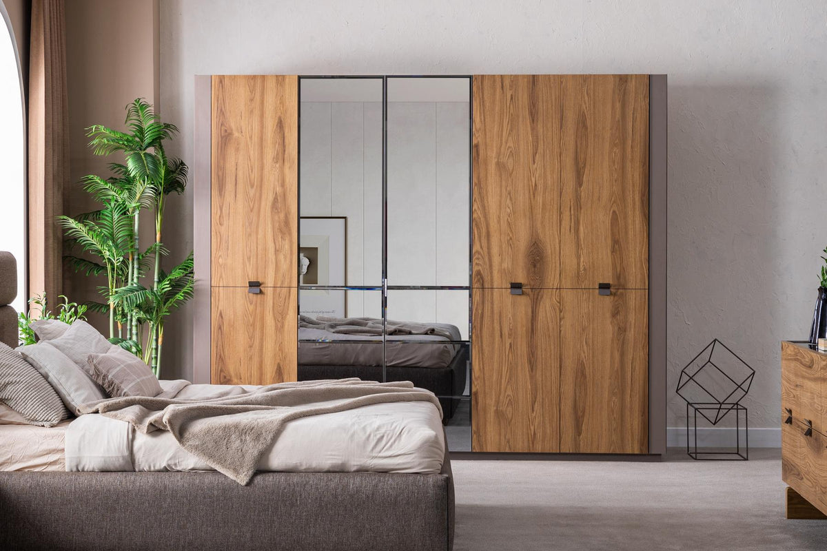 TORINO 5 DOOR WARDROBE – Qortuba furniture قرطبة للأثاث