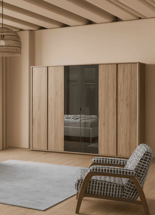 MONA 6 DOOR WARDROBE