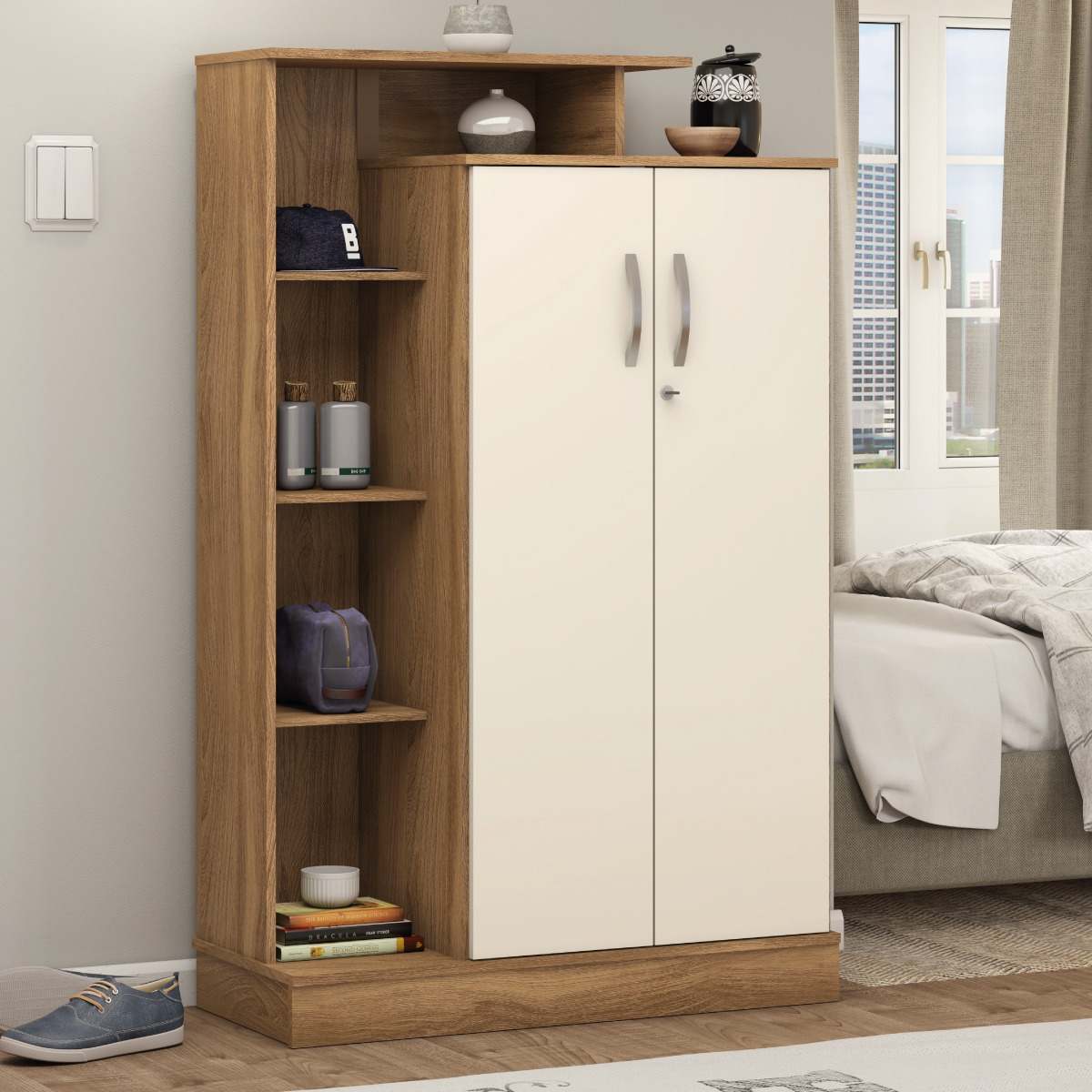 ELITE SHOE CABINET 2 DOORS