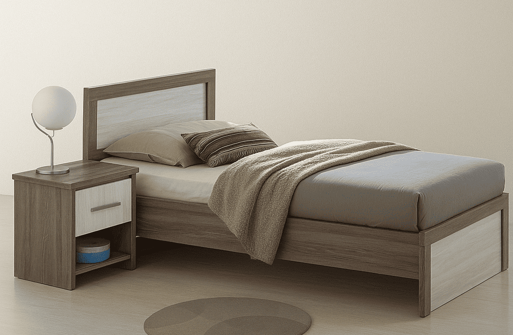 HAPPY SINGLE BED 90 CM