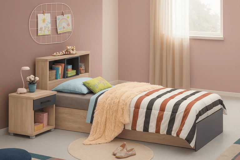 APRIL SINGLE BED 90 CM