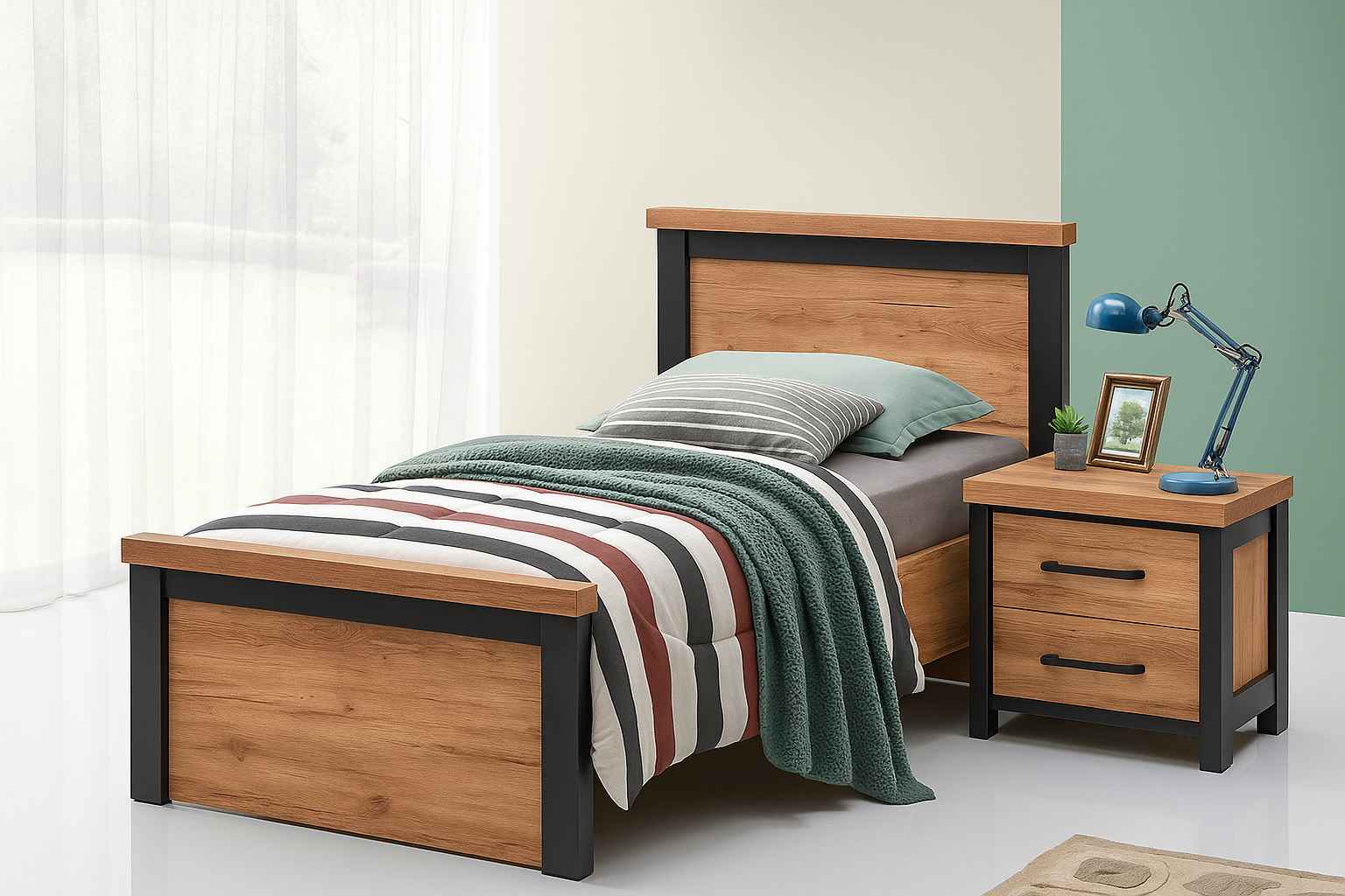 LIBERTY TWIN BED 120 CM