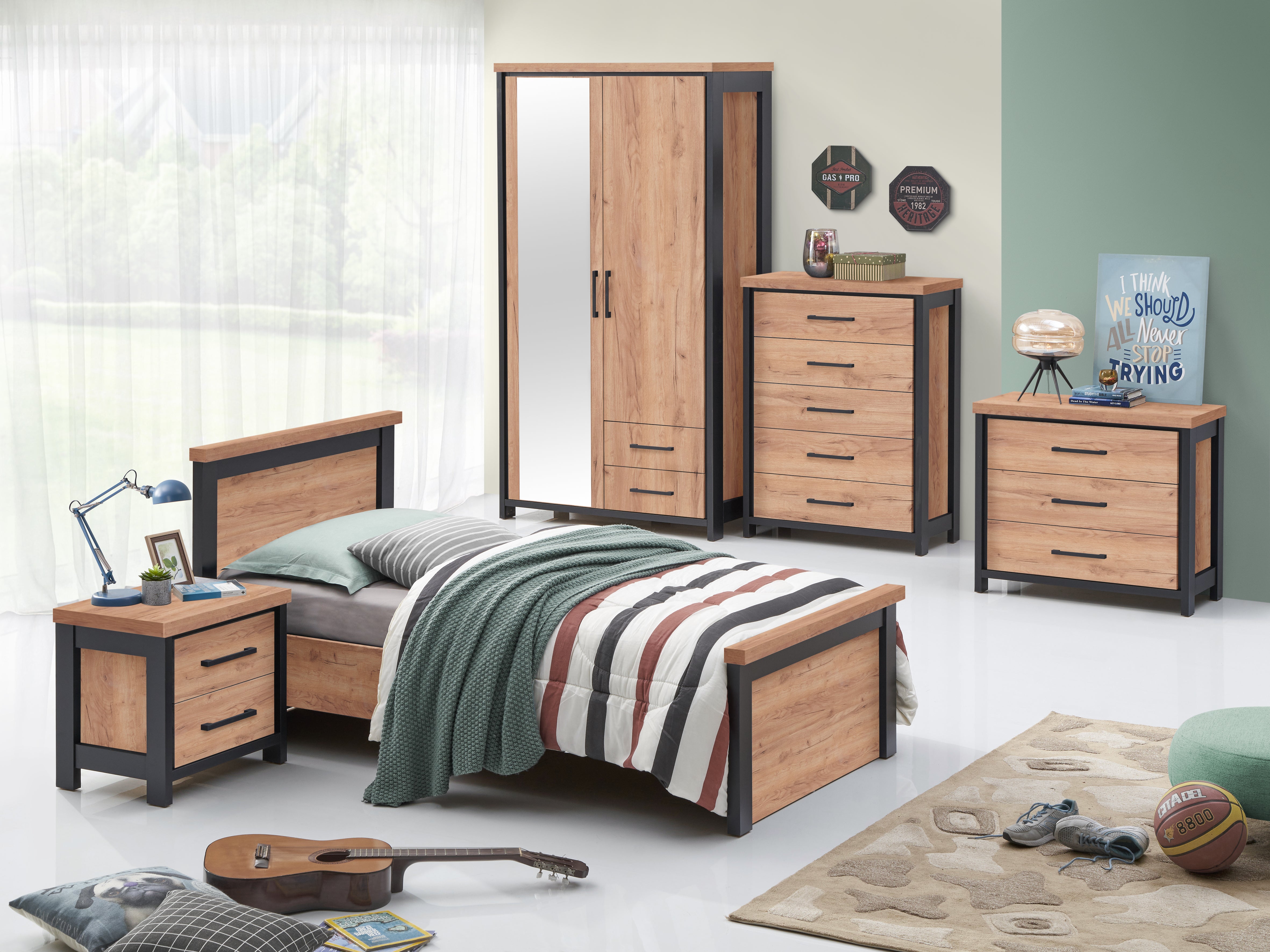 LIBERTY TWIN BED 120 CM