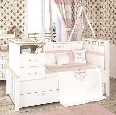 ALACATI BABY EXTENDABLE BED 80*180