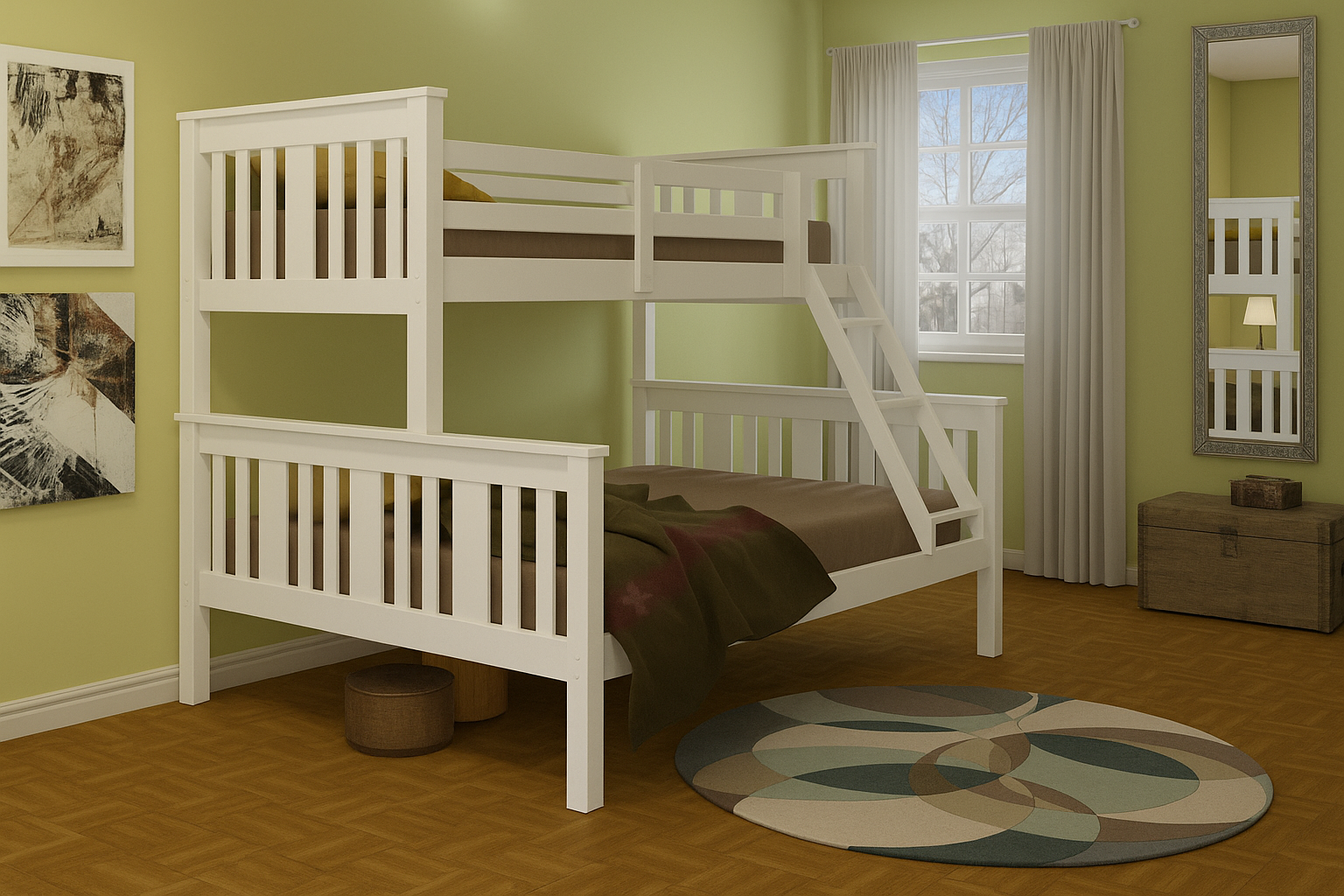 FLAIR TRIBLE BUNK BED