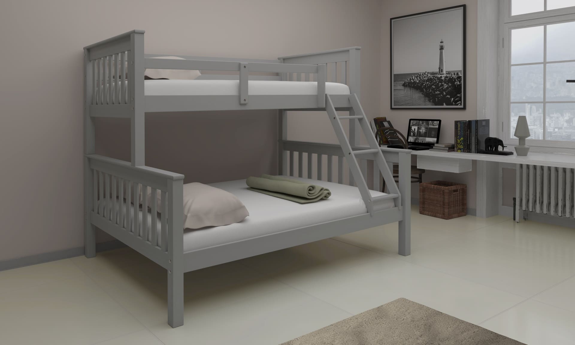 FLAIR TRIBLE BUNK BED