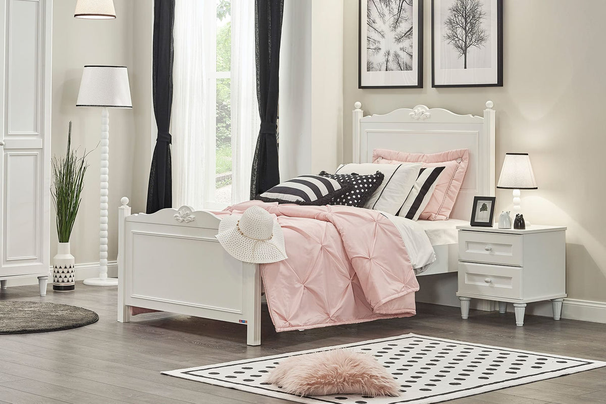 LORA SINGLE BED – Qortuba furniture قرطبة للأثاث