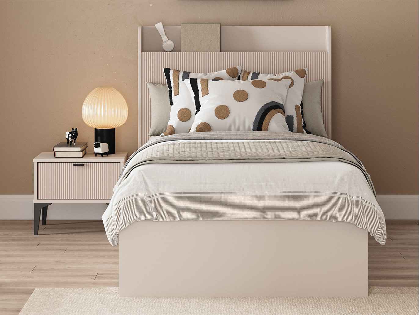 ZEN TWIN BED 120 CM