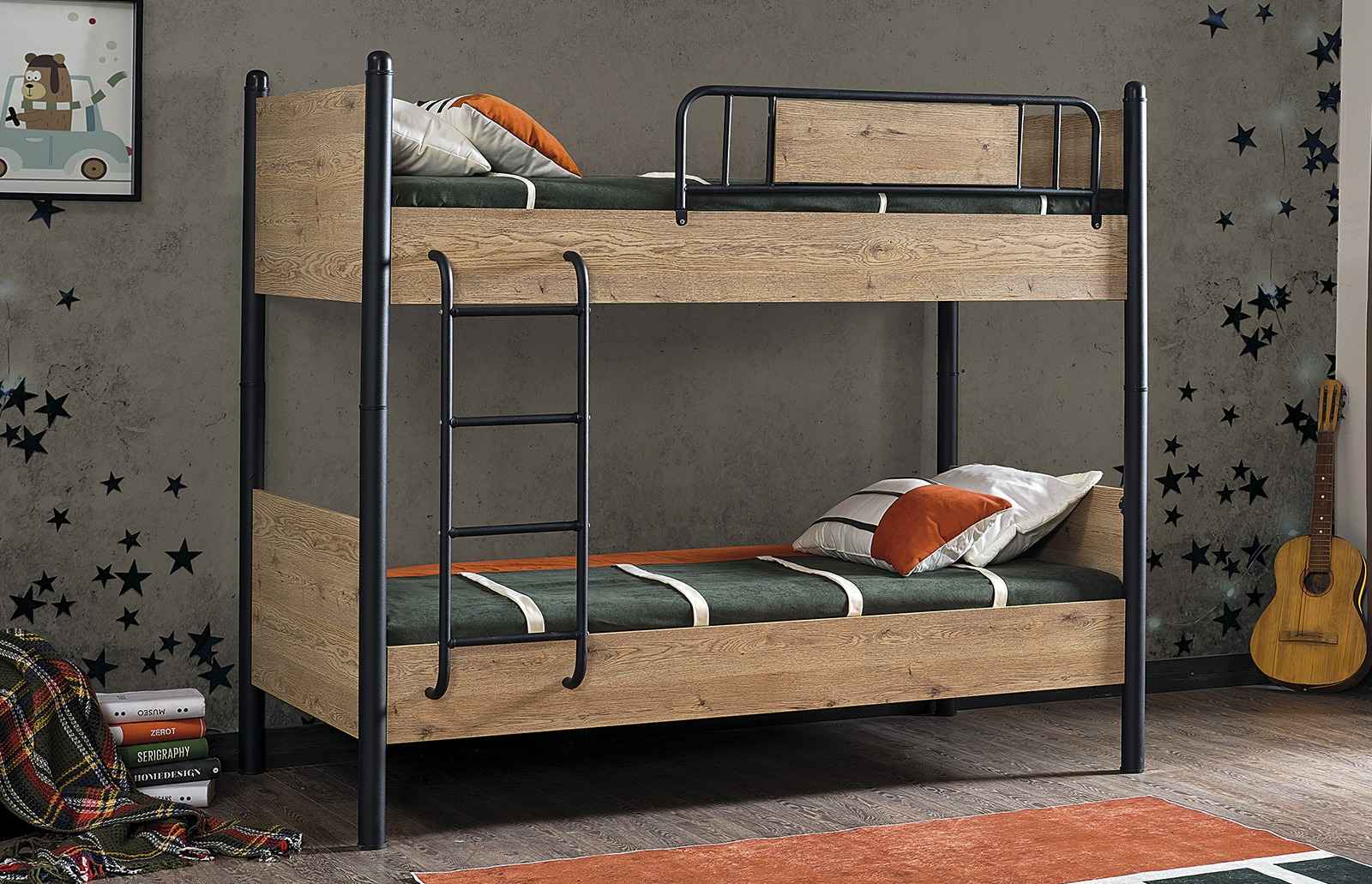 MARS BUNK BED WITH STORAGE