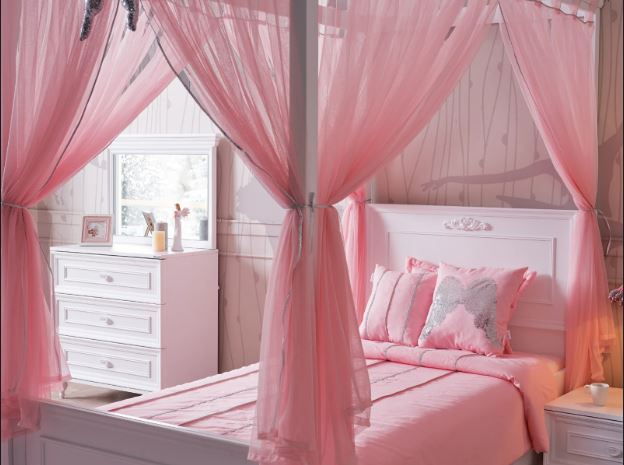 ANGEL BED WITH CANOPY 100*200